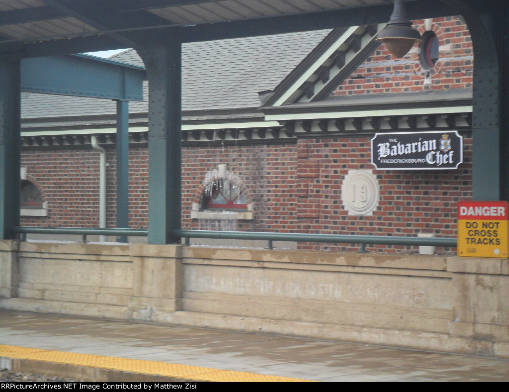 Icicles on Fredericksburg Station